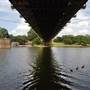 Waco Suspension Bridge and Waco Riverwalk