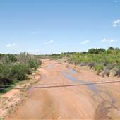 Brazos River at W. Lincoln St.