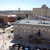 Bryan Downtown - Aerial View
