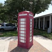 Downtown Lake Jackson Phone Booth