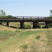 Historic Wooden Railroad Bridge