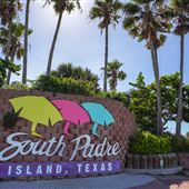 South Padre Island Welcome Sign