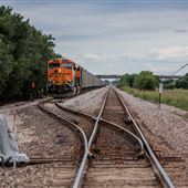 Downtown Celina Railroad Tracks