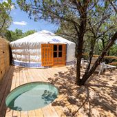 The Yurtopian - Hill Country Resort