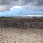 Terrain East of Alpine on Hwy 90