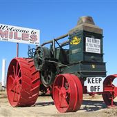 Welcome to Miles Sign & 1913 Advanced Rumley Tractor