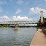 Waco Suspension Bridge and Waco Riverwalk
