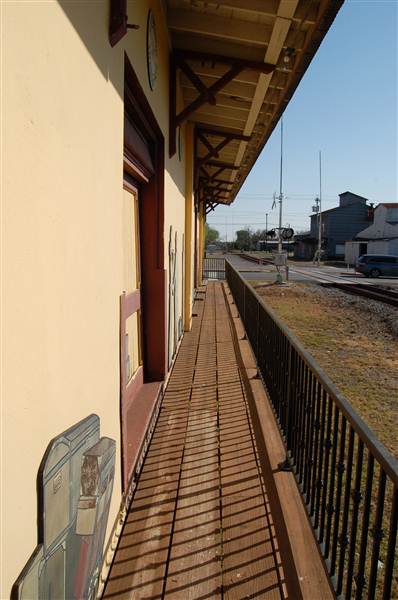 Rural Texas Toursim Center and Depot (3/25/2013)