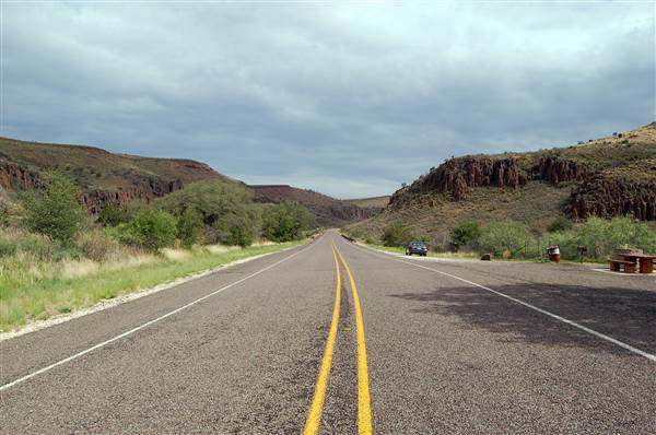 Hwy 118 South of Fort Davis (6/30/2013)