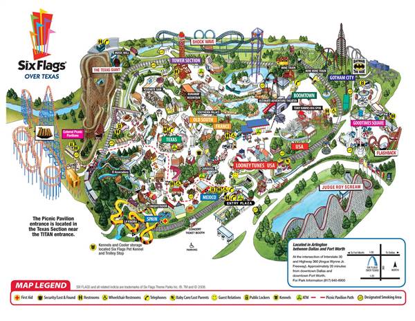 Six Flags Over Texas: Arlington (11/11/2013)