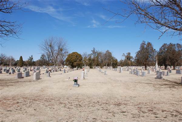 Lubbock Cemetery (2/17/2014)