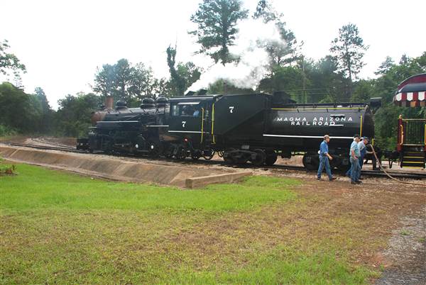 Texas State Railroad - 1901 Steam Train (7/16/2014)