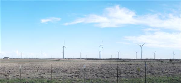Wind Farm off State HWY 153 (3/25/2015)
