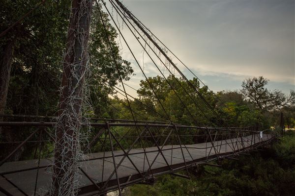 Bluff Dale Suspension Bridge (3/9/2018)