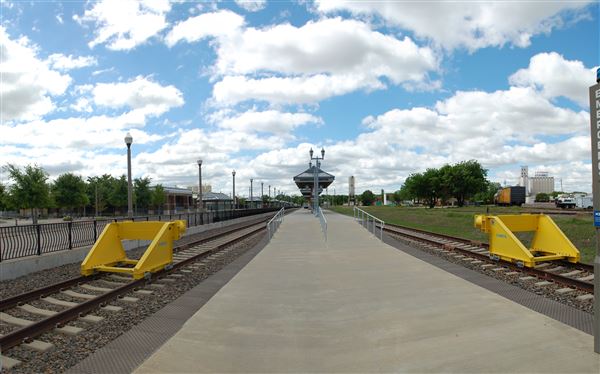 Downtown Denton Transit Center (4/22/2018)