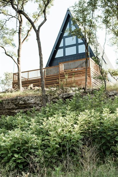 A Frame Cabin on the Blanco River (6/17/2021 - Credits: Madeline Harper)