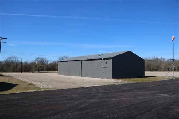 Marlin Municipal Airport (T-15) (2/9/2022 - Credits: Bryan LeMeilleur, Director of Tourism and Marketing)
