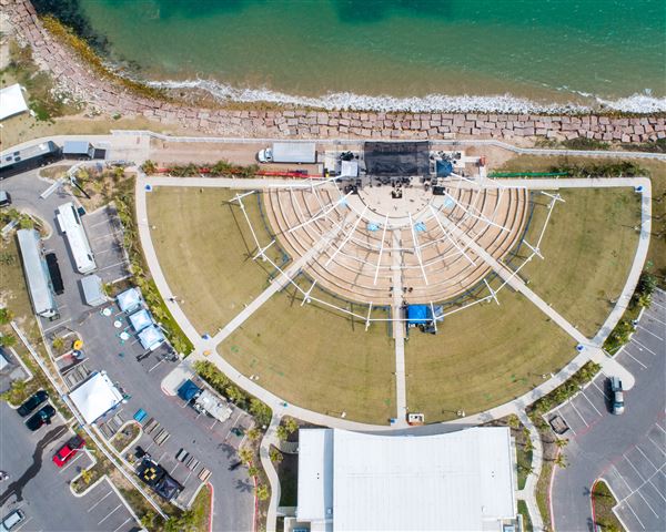 Cameron County Amphitheater (2/3/2023 - Credits: South Padre Island Convention & Visitors Bureau)