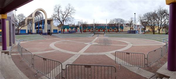 The Plaza at Guadalupe Cultural Arts District (2/23/2012)