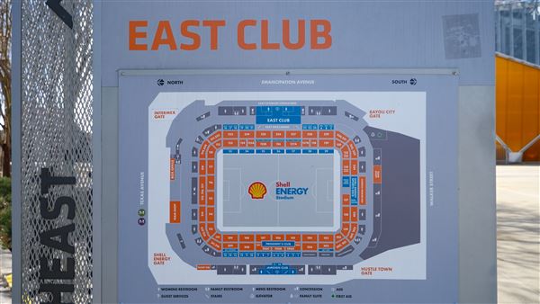 Shell Energy Stadium (1/29/2026 - Credits: Houston Film Commission)
