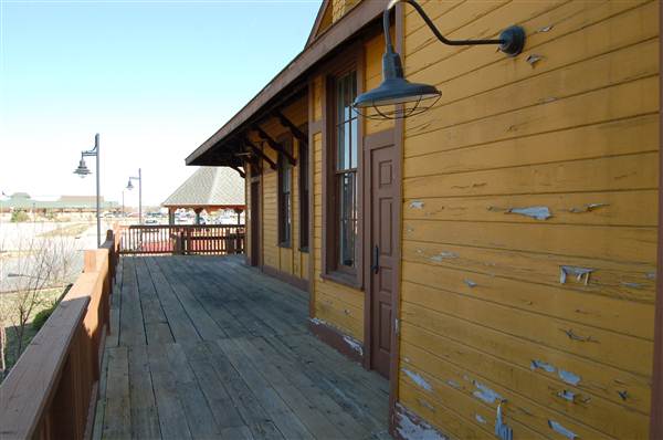 Rural Texas Toursim Center and Depot (3/25/2013)
