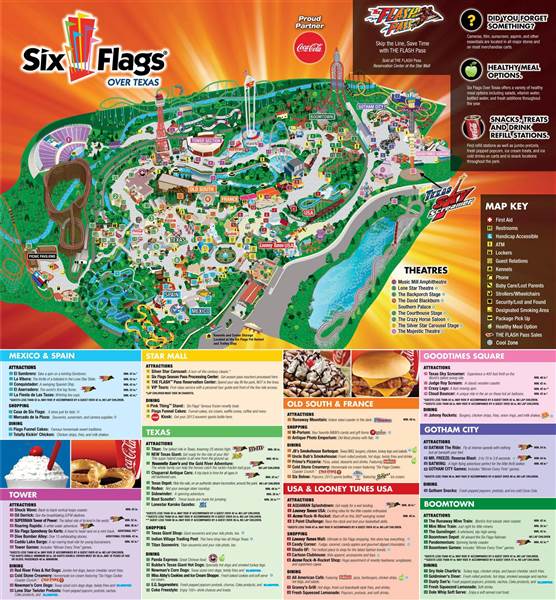 Six Flags Over Texas: Arlington (11/11/2013)
