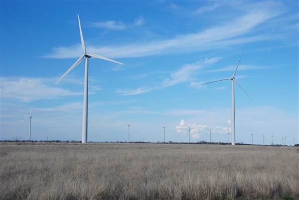 Wind Farm off State HWY 153 (3/25/2015)