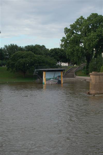 Waco Suspension Bridge and Waco Riverwalk (6/15/2015)