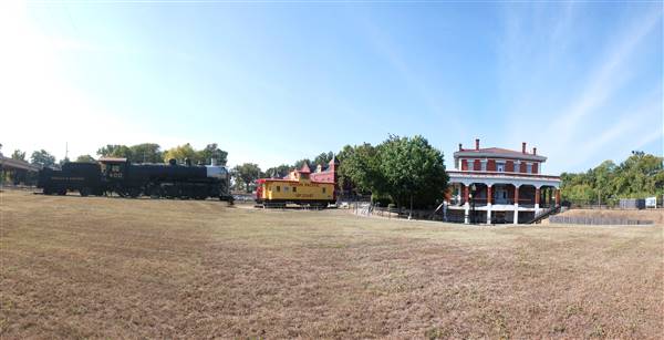 Marshall Amtrak & Depot Museum (10/9/2015)