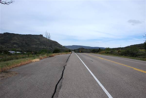 Hwy 118 South of Fort Davis (10/15/2015)