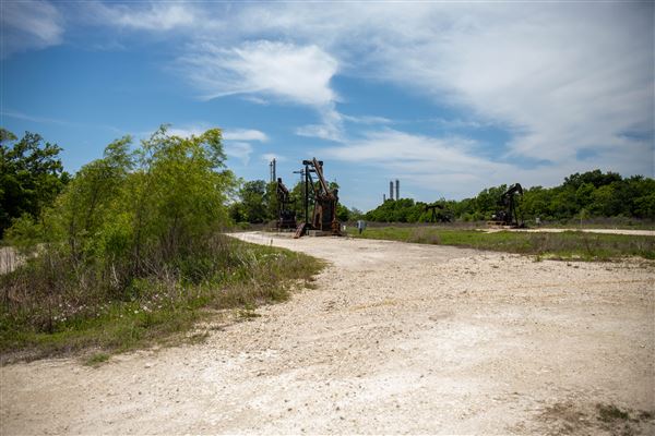 Sun Oil Road / Oil Derricks (5/3/2021 - Credits: City of Mont Belvieu)