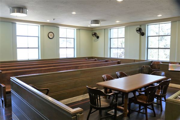 Falls County Courthouse (3/18/2022 - Credits: Bryan LeMeilleur - Director of Tourism and Marketing for the City of Marlin)