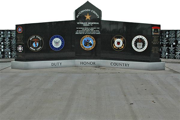 Hutchinson County Veterans Memorial (4/2/2023 - Credits: Deidra Thomas)