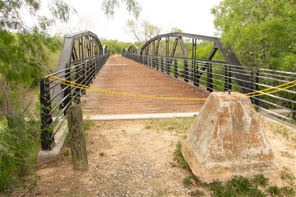 El Camino Real Hike & Bike Trail - Bridge (4/22/2025 - Credits: Erik McCowan)