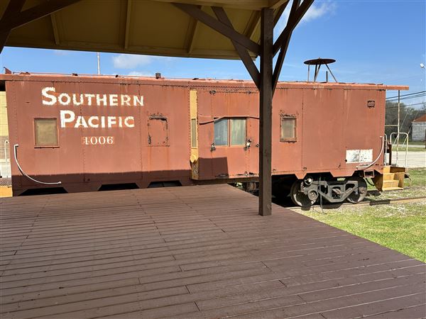 Port Lavaca Train Depot (3/1/2026 - Credits: Tania French)