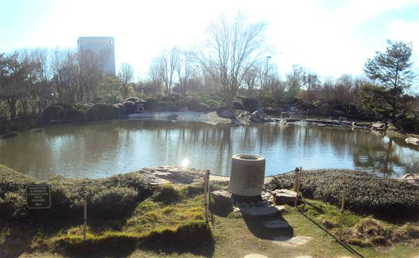 Japanese Garden in Hermann Park (3/7/2013)