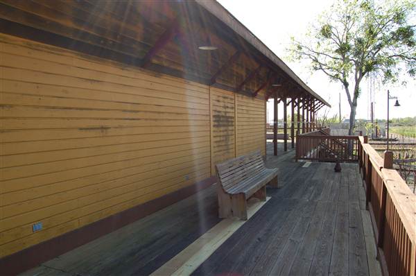 Rural Texas Toursim Center and Depot (3/25/2013)