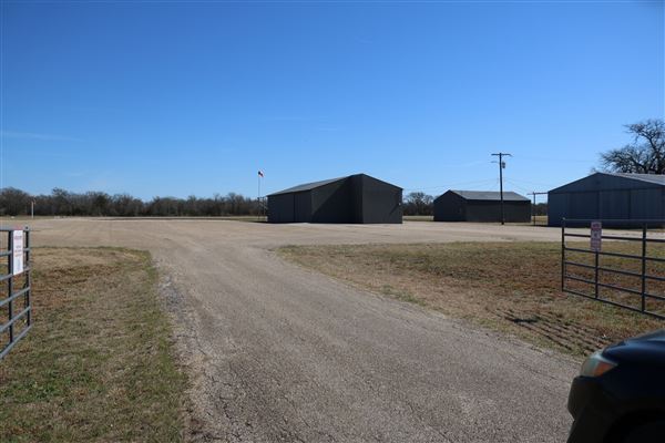 Marlin Municipal Airport (T-15) (2/9/2022 - Credits: Bryan LeMeilleur, Director of Tourism and Marketing)