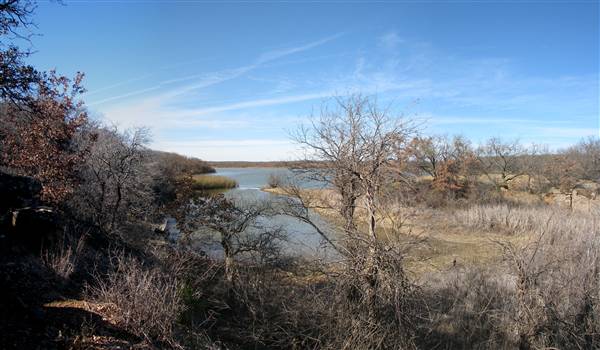Lake Eastland - Old South Spillway (2/1/2010)