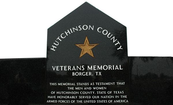 Hutchinson County Veterans Memorial (4/30/2023 - Credits: Charles Gillingham)