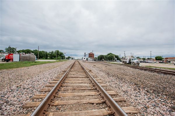 Downtown Celina Railroad Tracks (5/17/2023 - Credits: Melissa Thomas)