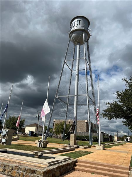 Old Rowlett Water Tower (10/6/2023 - Credits: Owner)
