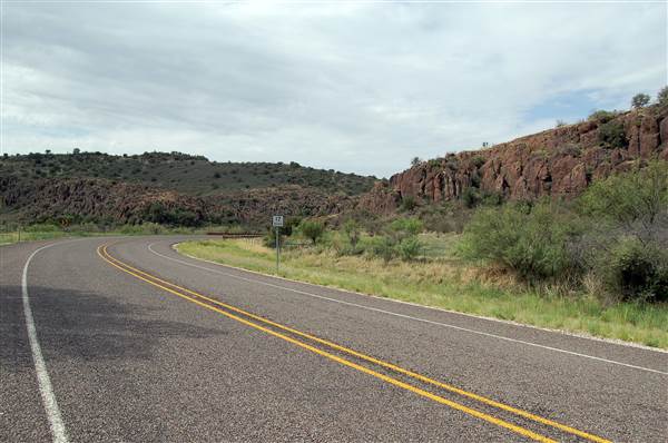 Hwy 118 South of Fort Davis (6/30/2013)