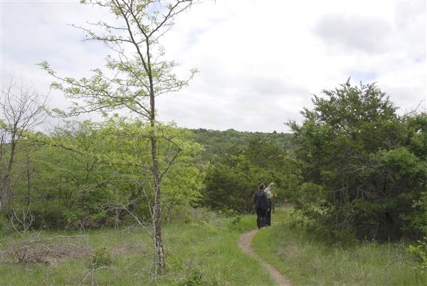 Cedar Hill State Park - Talala Trail (4/15/2015)