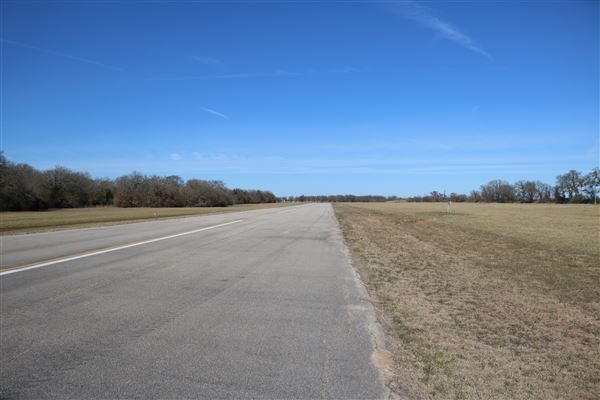 Marlin Municipal Airport (T-15) (2/9/2022 - Credits: Bryan LeMeilleur, Director of Tourism and Marketing)
