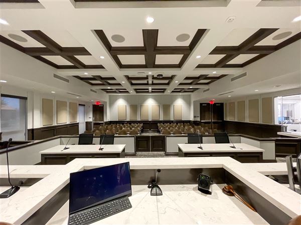 Mont Belvieu Municipal Court and Council Chamber (2/17/2022 - Credits: City of Mont Belvieu)