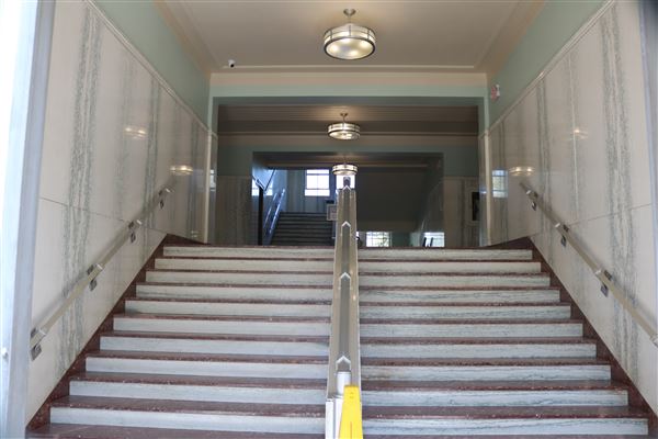 Falls County Courthouse (3/18/2022 - Credits: Bryan LeMeilleur - Director of Tourism and Marketing for the City of Marlin)