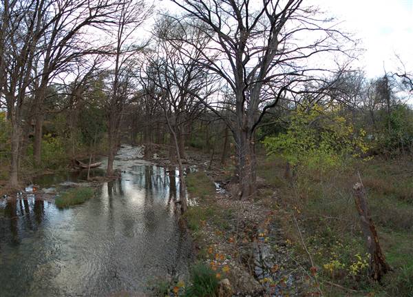 Cypress Creek in Wimberley (12/3/2009)
