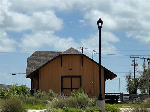 Rockport San Antonio & Aransas Pass Railroad Depot Museum (6/30/2024 - Credits: Jennifer Day)
