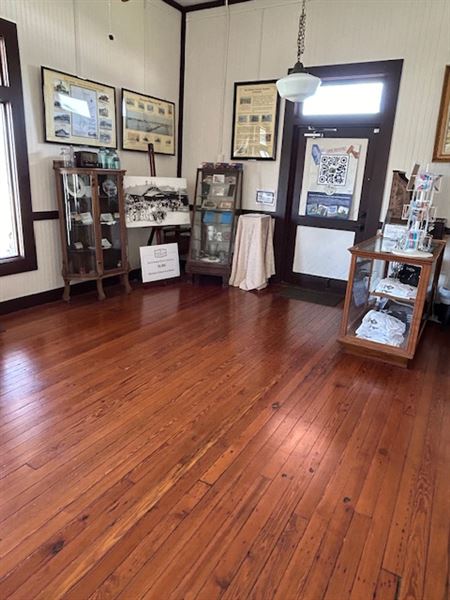 Rockport San Antonio & Aransas Pass Railroad Depot Museum (6/30/2024 - Credits: Jennifer Day)
